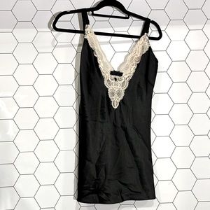 Victoria Secrets Woman Stretch Satin Babydoll